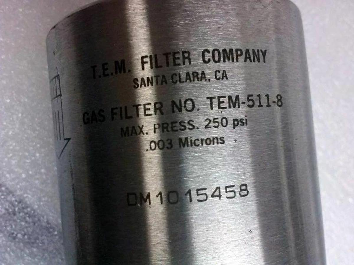 Used APTech Regulator,Parker Valve,Wika Gauge,T.E.M. Gas Filter, Gas Stick Assy, cda