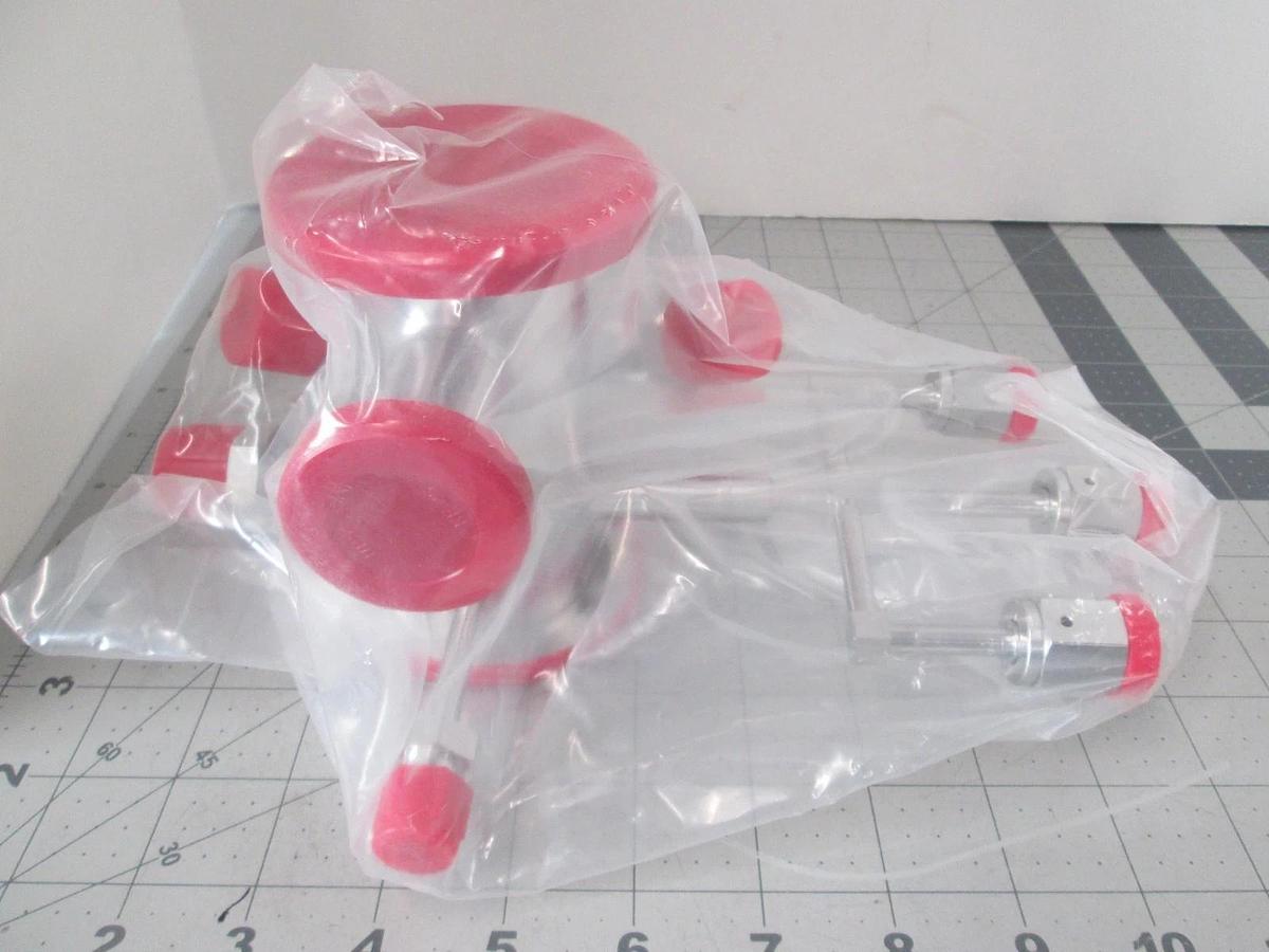 Applied Materials 0050-41902 Tube Weldment NW 50, NW25, 1/2 VCR, 1/4 VCR Adapter