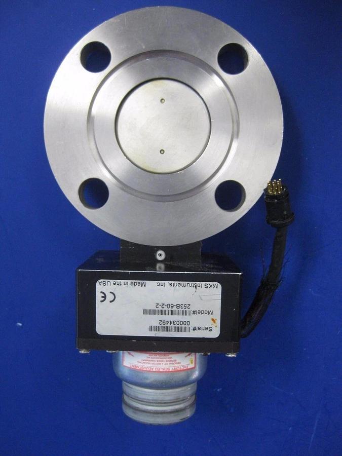 Used MKS 253B-60-2-2 Throttle Control Valve, Type 253B, 2" ASA Flange, Used
