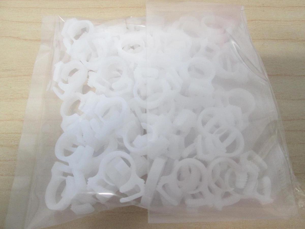 White Clamp, 216-7022, New, Lot of 72
