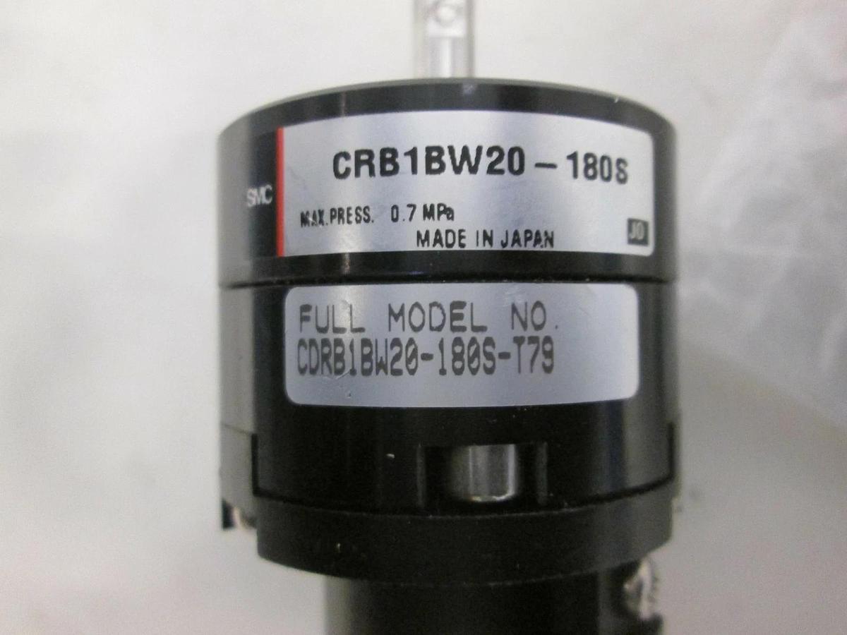 Used SMC, CRB1BW20-180S, Miniature Rotary Actuator, Used