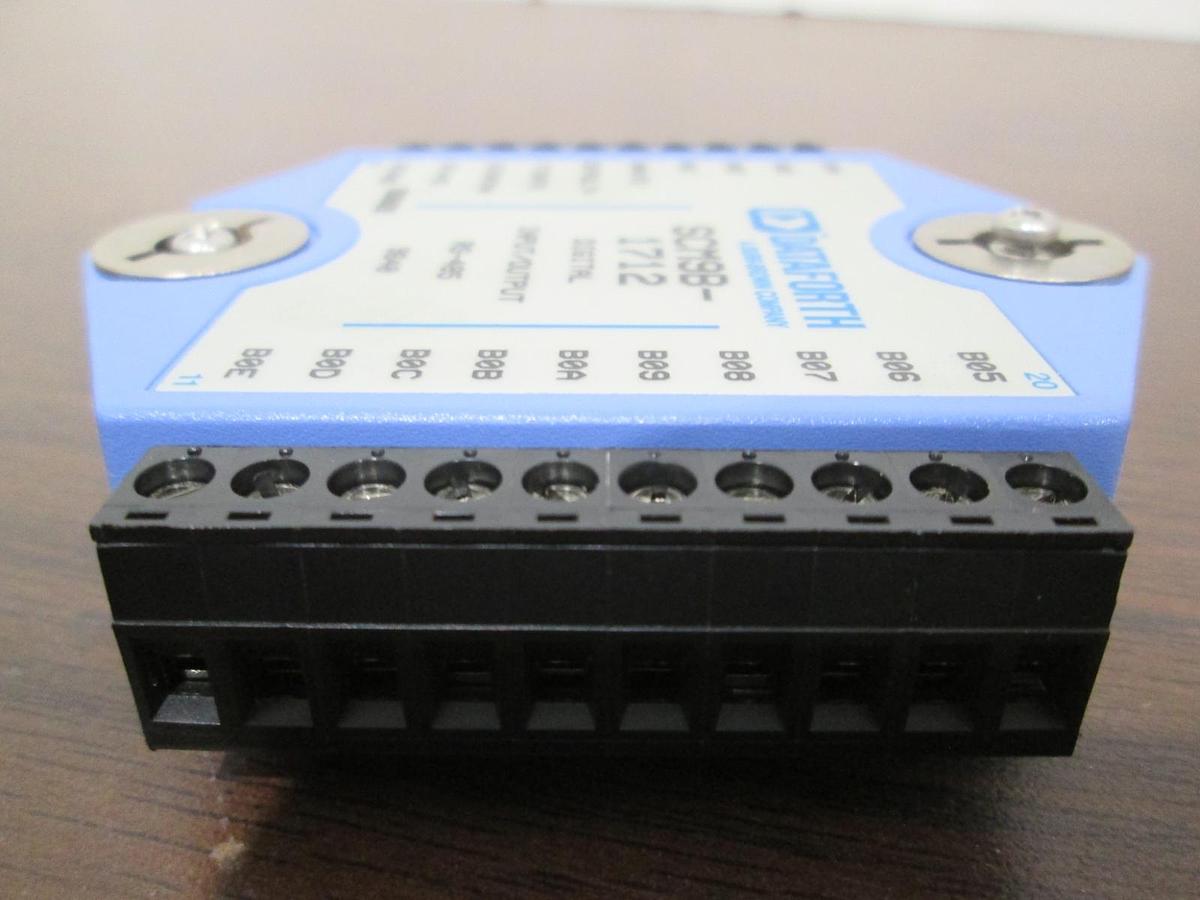 Used Dataforth, SCM9B-1712, Digital Input/ Output Module, Used