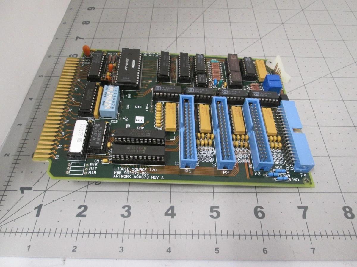 Watkins Johnson, 903172-001, Liquid Source I/O PCB Assy, New