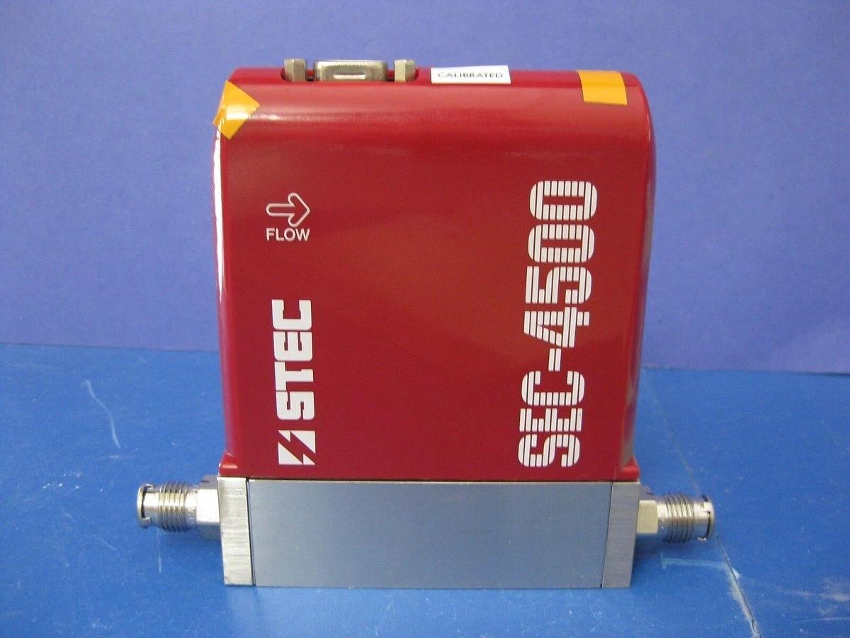 Used Stec SEC-4500 Mass Flow Controller, 1/4" VCR, H2, 20 LM, Used