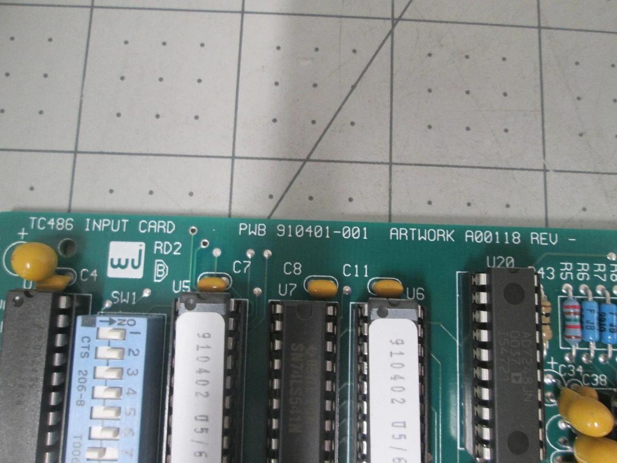 Watkins Johnson, 910404-005, TC 486 Input PCB Assy, New