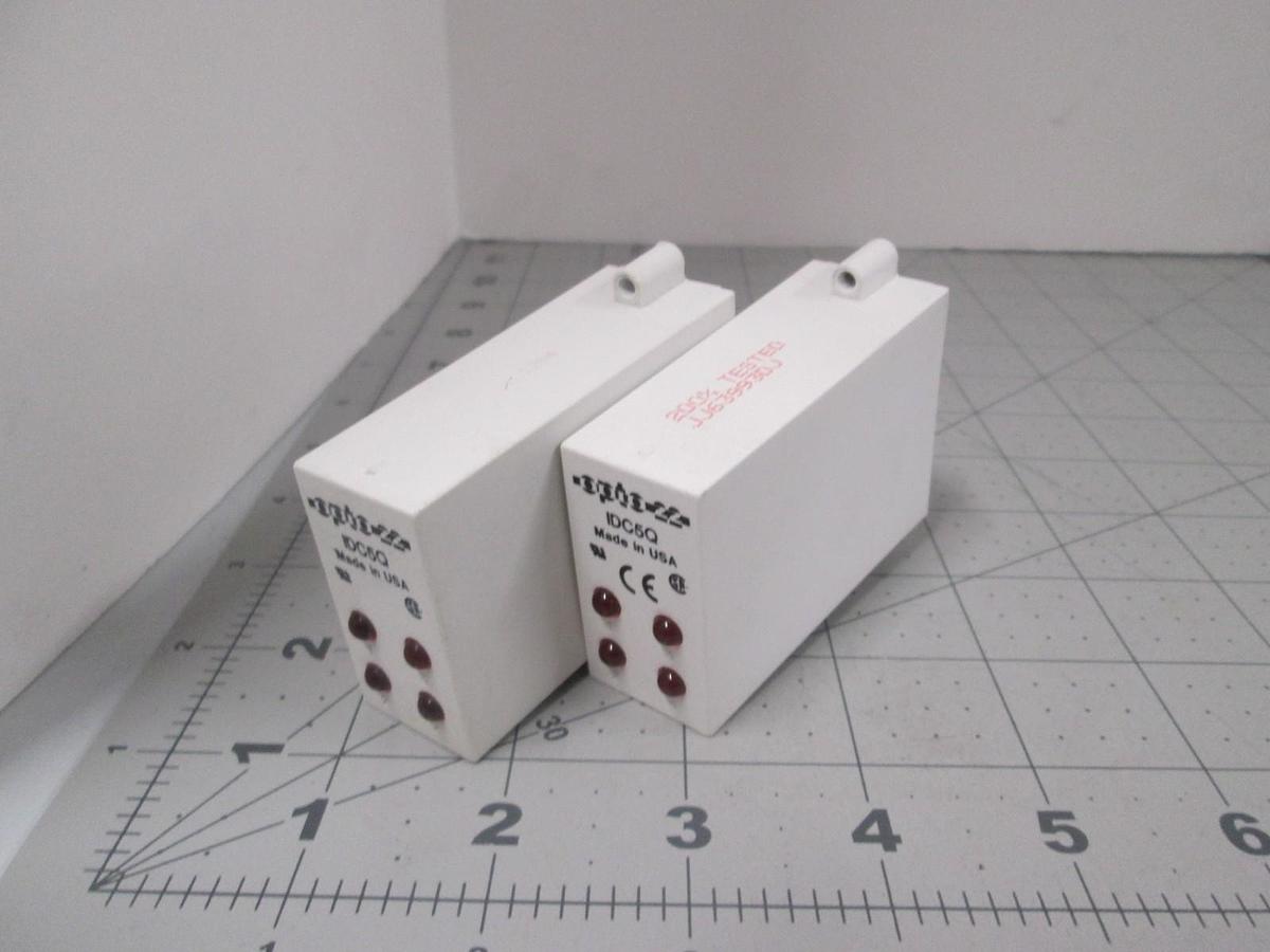 Used Opto 22, IDC5Q, 4-Channel AC/DC Input Module, Used, Lot of 2