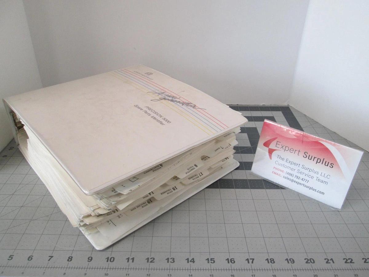 Used Applied Materials, Precision 5000 Spare Parts Identifier, Edition 2, Used