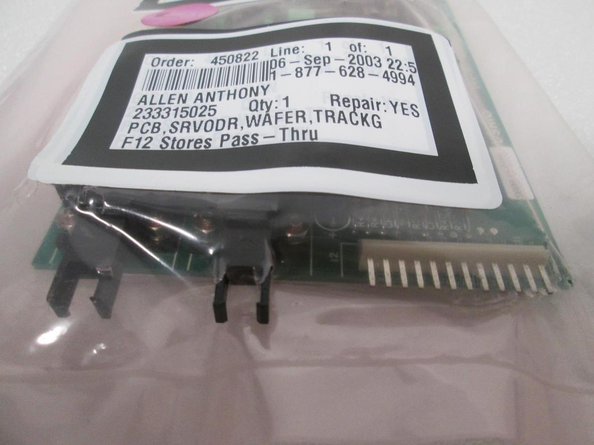 Used Ushio, Servo Drive, SRV-01, Wafer Tracking PCB, 302-043, New