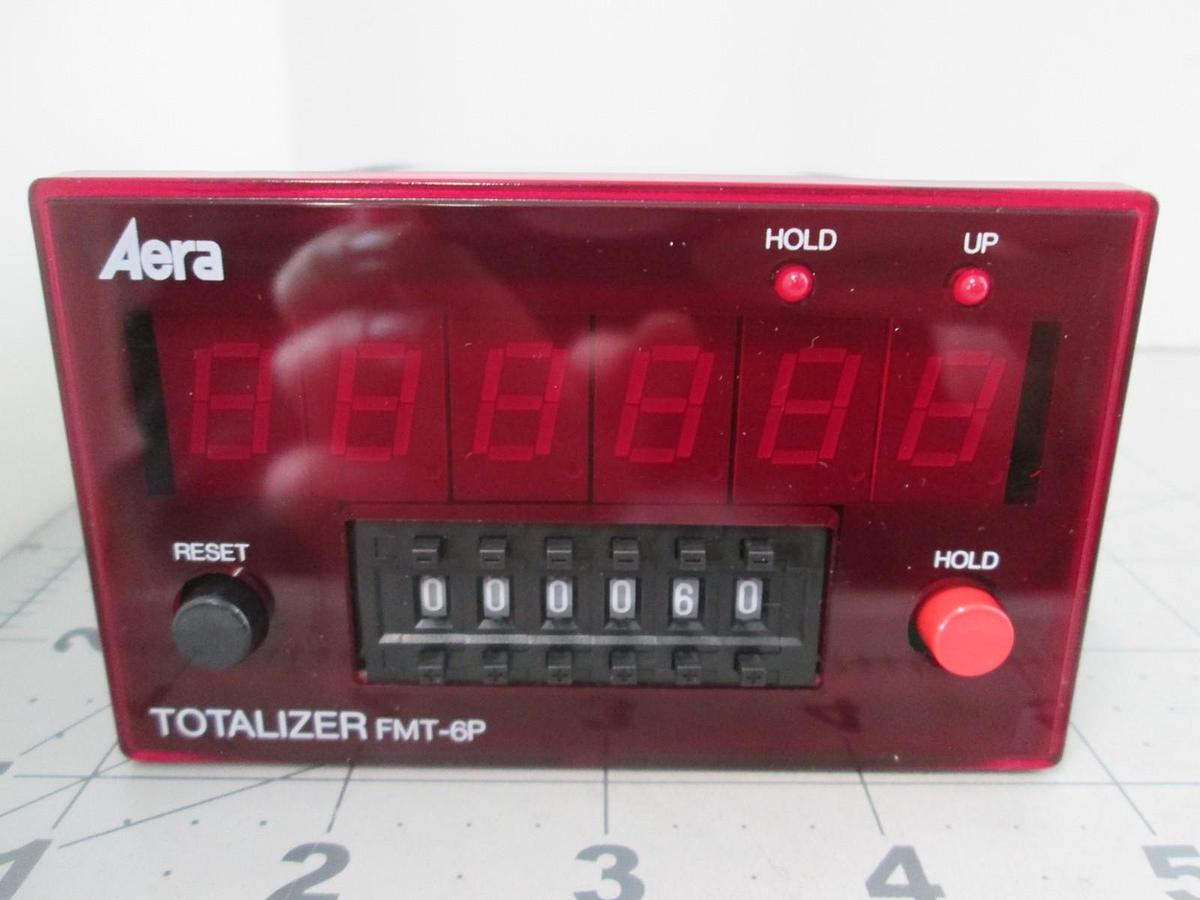 Used Aera, FMT-6P, Totalizer, New