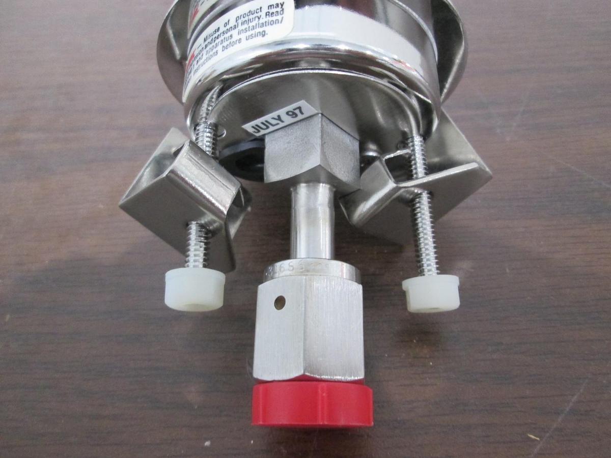 Used Span, 01-0119-E, 0-30 PSI, Gauge, Back Mount, New