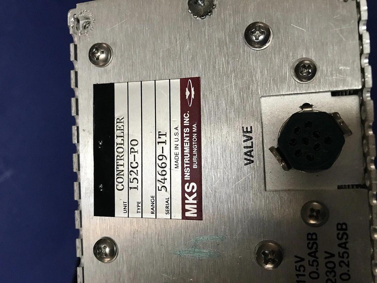 Used MKS Instruments Type 152B Automatic Pressure Controller 152B-PO, Used