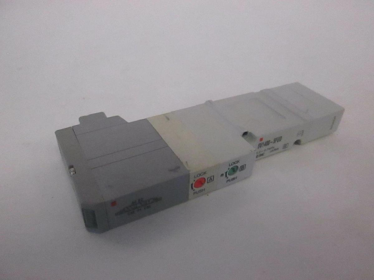 Used SMC, Double Solenoid Valve, SV1400-5FUD, Used
