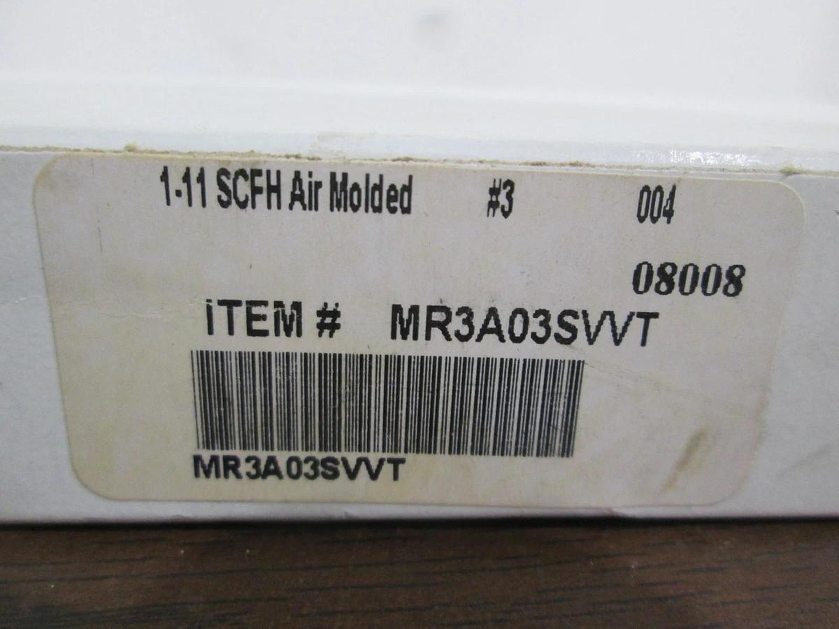 Brooks, MR3A03SVVT, 1-11 SCFH Air Molded Flowmeter, New