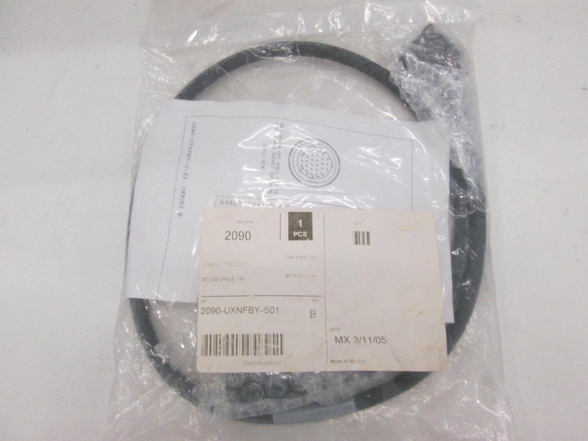 Buckles-Smith, Cable ENC, M5 Degree, 1m, 2090-UXNFBY-S01, New