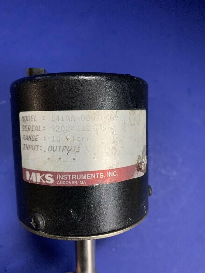 Used MKS 141 Vacuum Switch 141AA-00010BA, 10TORR, 1/2" Fitting, Used