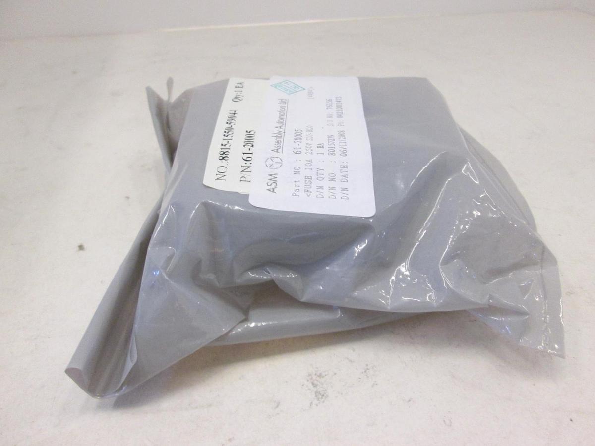 ASM, Fuse 10A, 250VSlow Blow, 61-20005, New