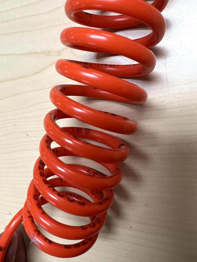 Used Legris. Flexible hose, .-U 1/4" O.D. 203 189
