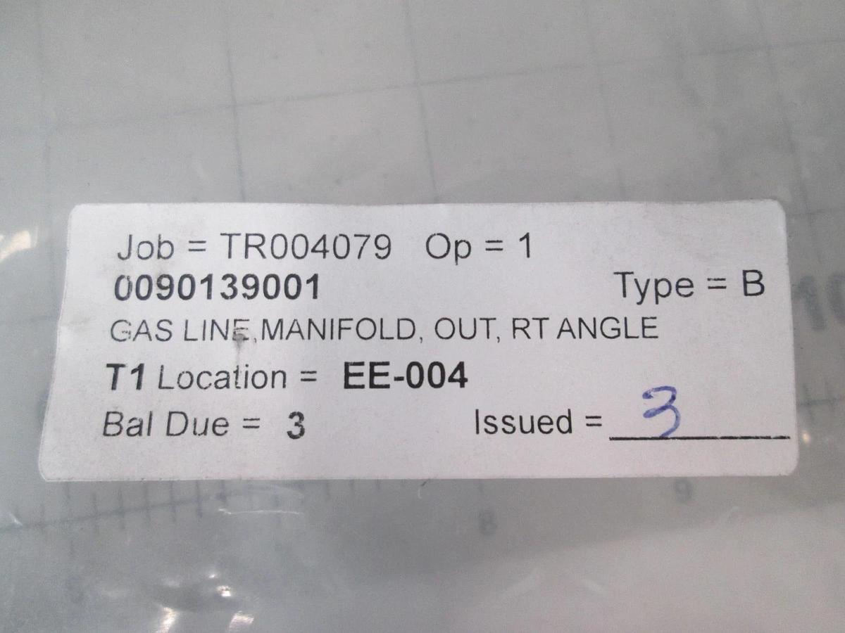 AMAT, Gas line Manifold, 0090139001, Out, Right Angle, New, Lot of 3