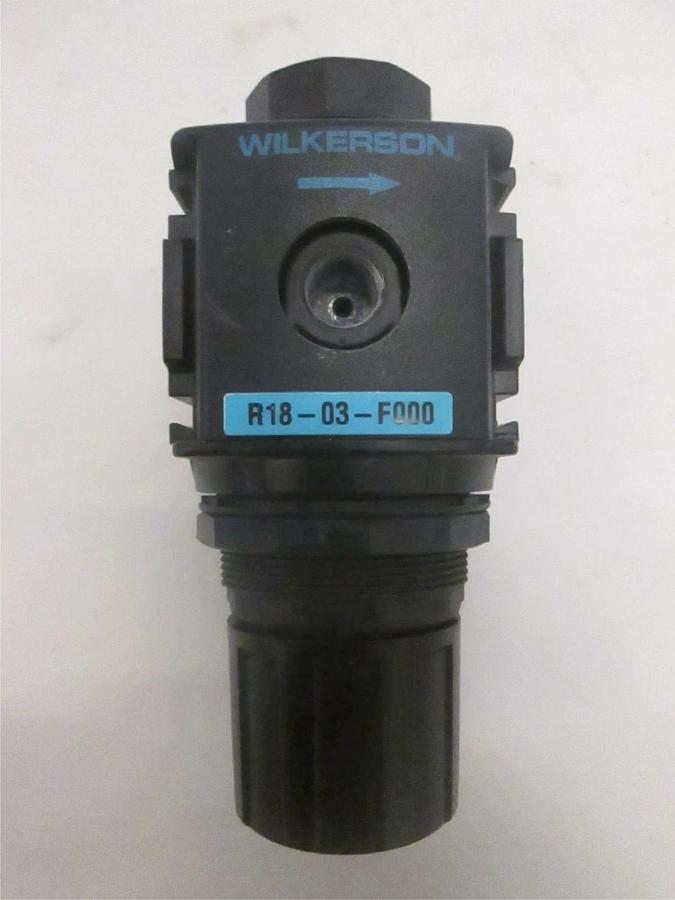 Used Wilkerson, Air Pressure Regulator, R18-03-F000, Used