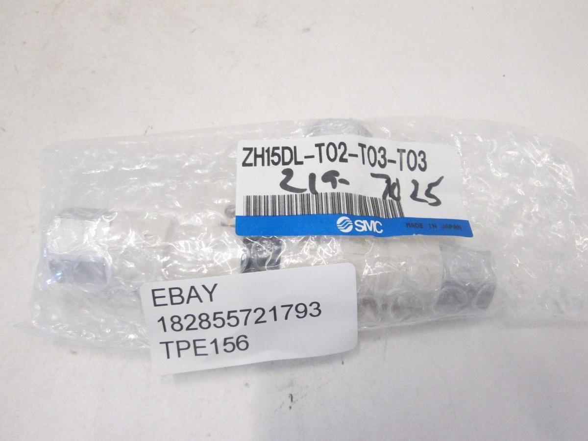 Used SMC, ZH15DL-TO2-TO3-TO3, EJECTOR, VACUUM, New