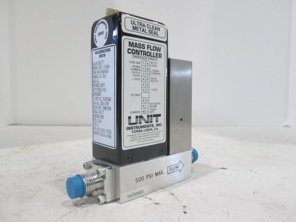 Used Unit, UFC-1168A, Range 10 SLM, Gas O2, Used