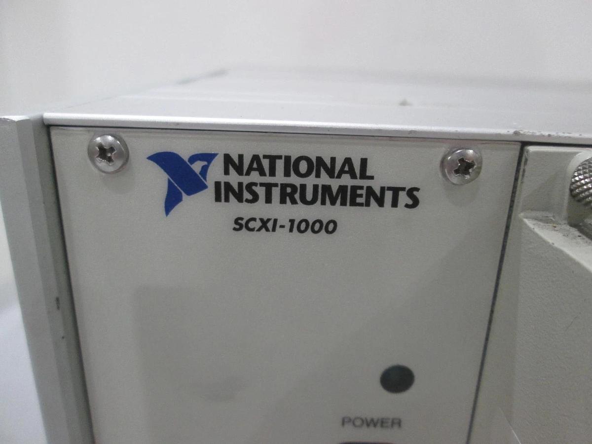 Used National Instruments, SCXI-1000 Chassis w/SCXI-1321 (2), Used