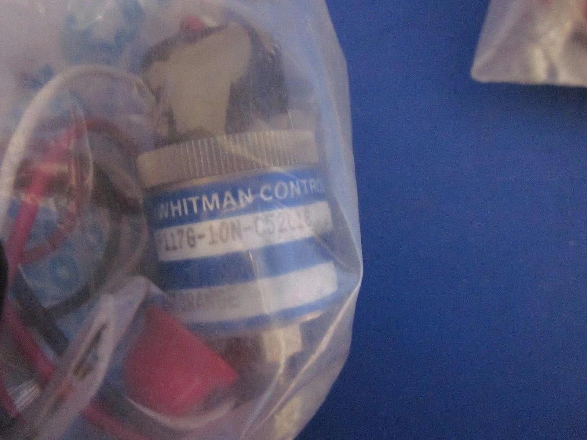 Used Whitman P117G-10N-C52L18 SS Pressure Switch, 100 PSIG, 5A, 250V, LOT of 2