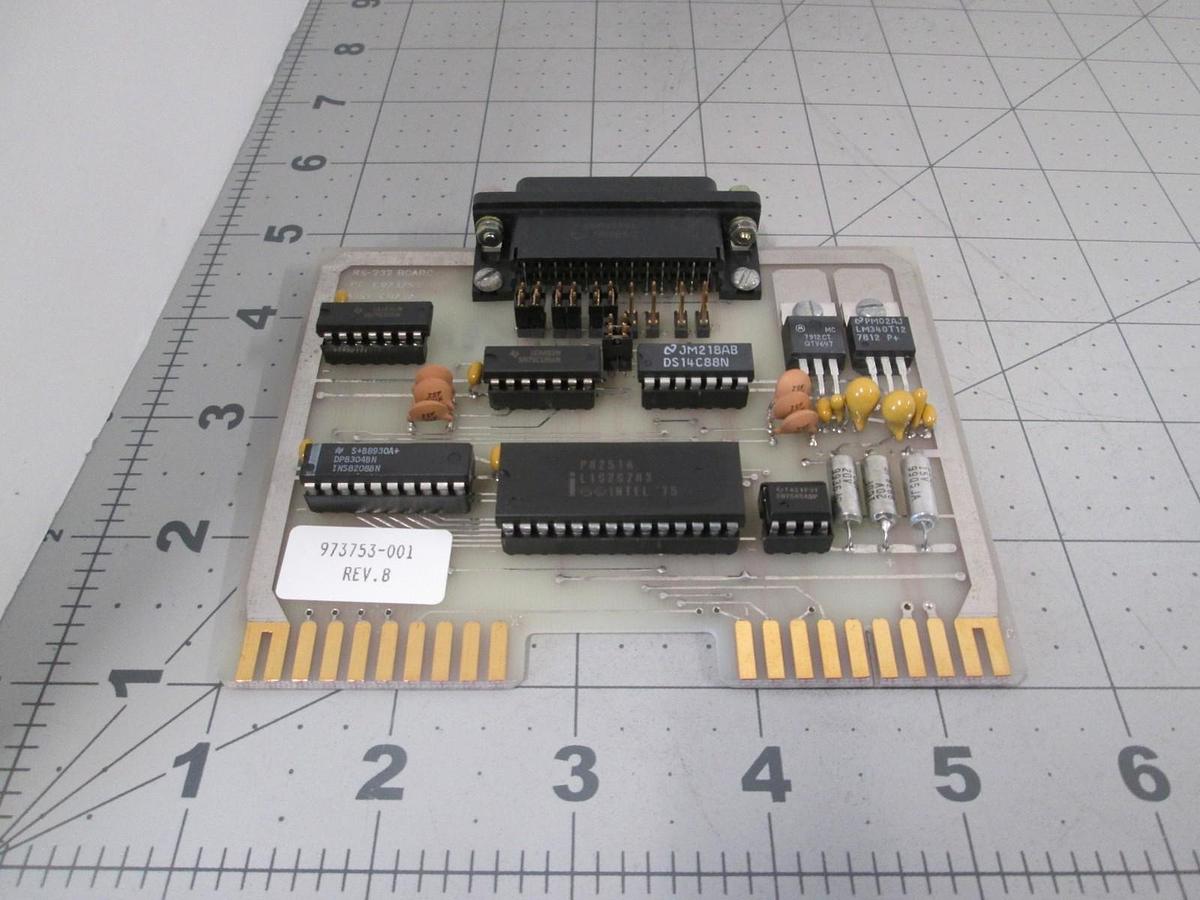 Watkin Johnson, 973753-001, RS-232 PCB Assy for WJ999, New
