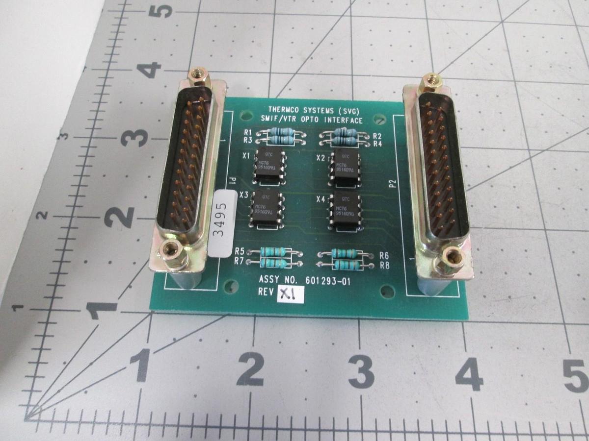SVG VTR, 601293-01, SMIF/VTR OPTO Interface, PCB Assy, New