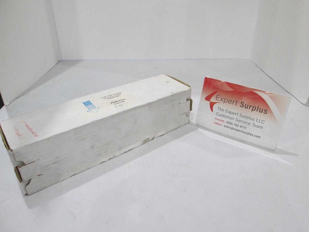 TEM, TEM-525-8, Gas Filter, New, Lot of 2