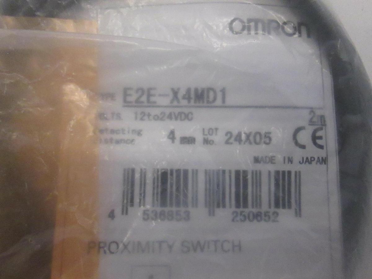 Omron, E2E-X4MD1 Proximity Switch, New, Lot of 3