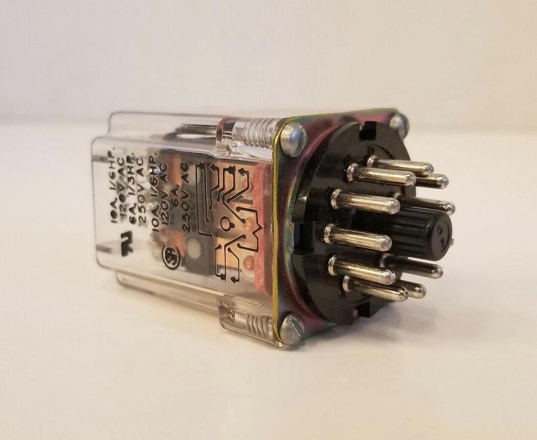 Used POTTER & BRUMFIELD KRP14DG Relay, 24 VDC, Used