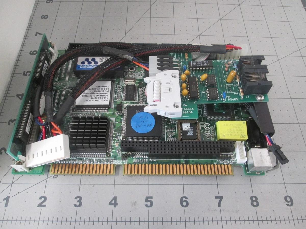 V-Automation, SBC-456, 16-Cassette Carousel w/ 8-Pin Female Harness, New