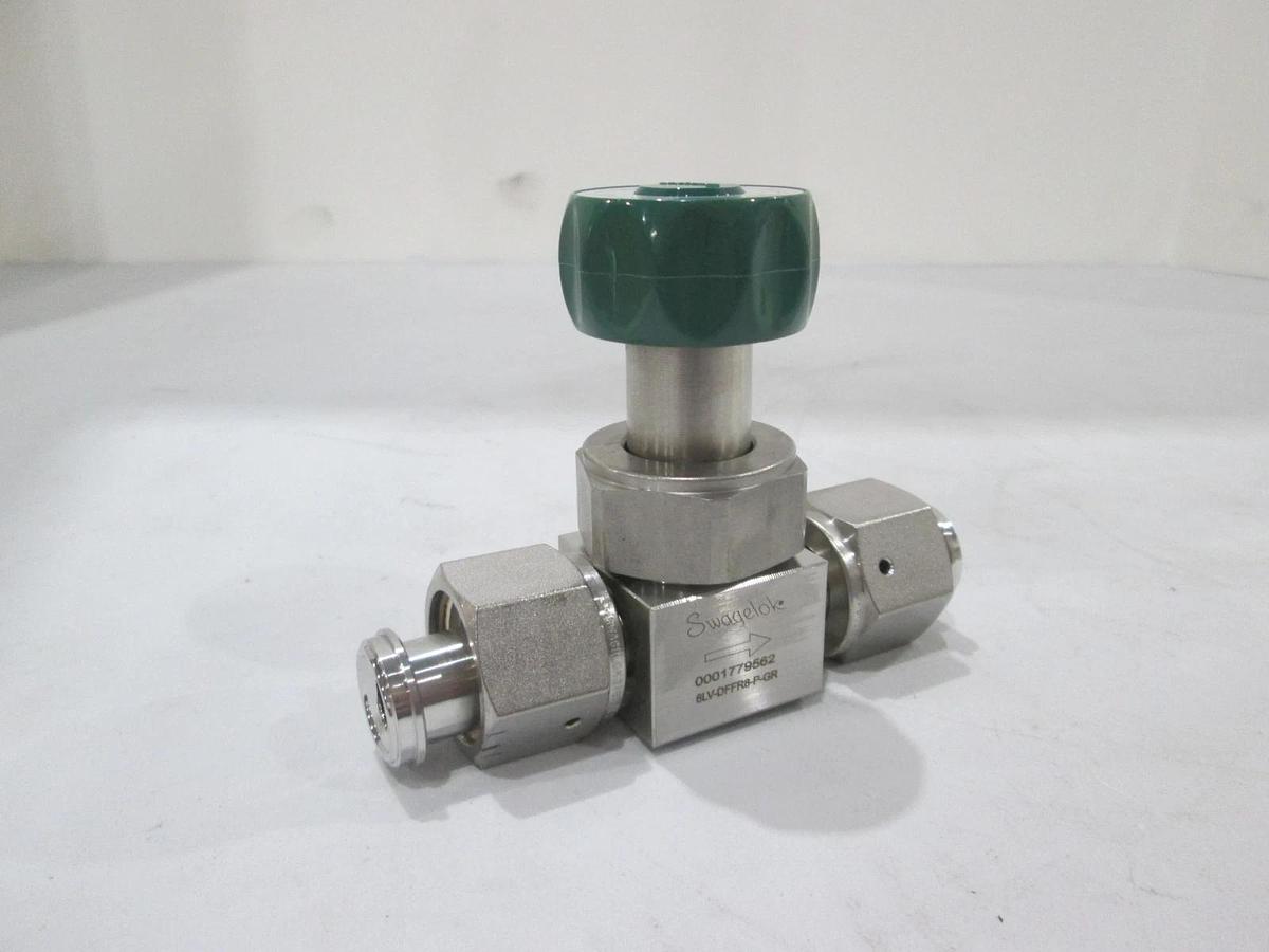 Swagelok, 6LV-DFFR8-P-GR, Manual Diaphragm Valve, New