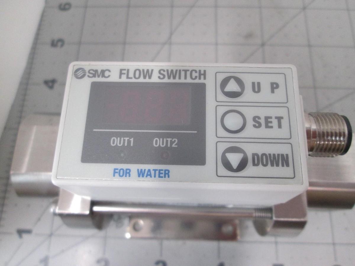 SMC, PFW740-F04-67N-Q, Digital Flow Switch Assy, New