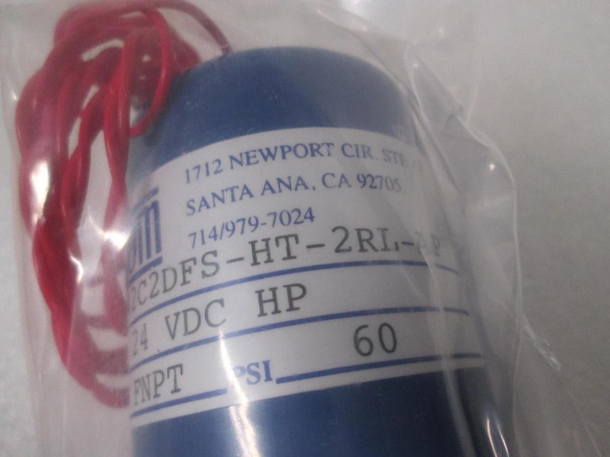 Teqcom, Solenoid Valve, TEF, 2 Way, NC24VD HP, New