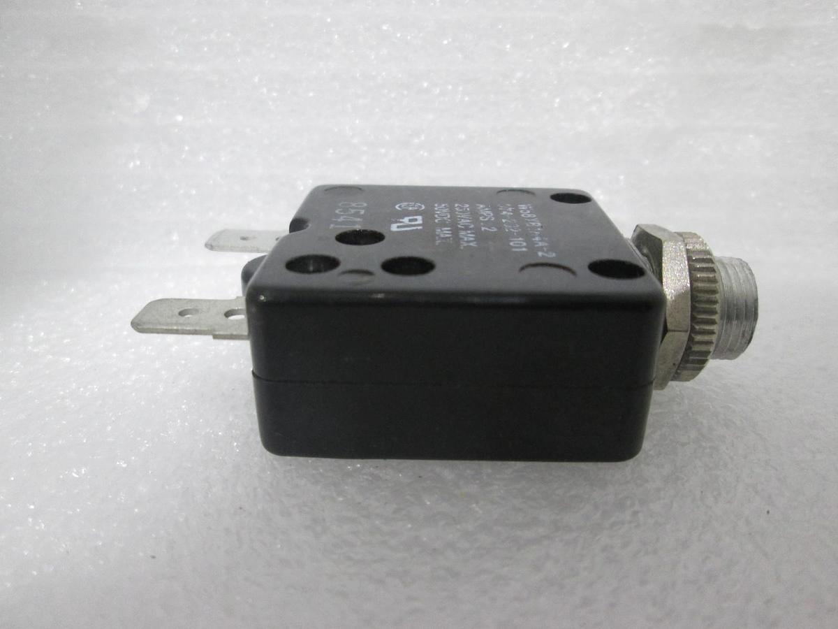 Potter & Brumfield, W58XB1A4A-2, Circuit Breaker, 2A, 250 VAC, New