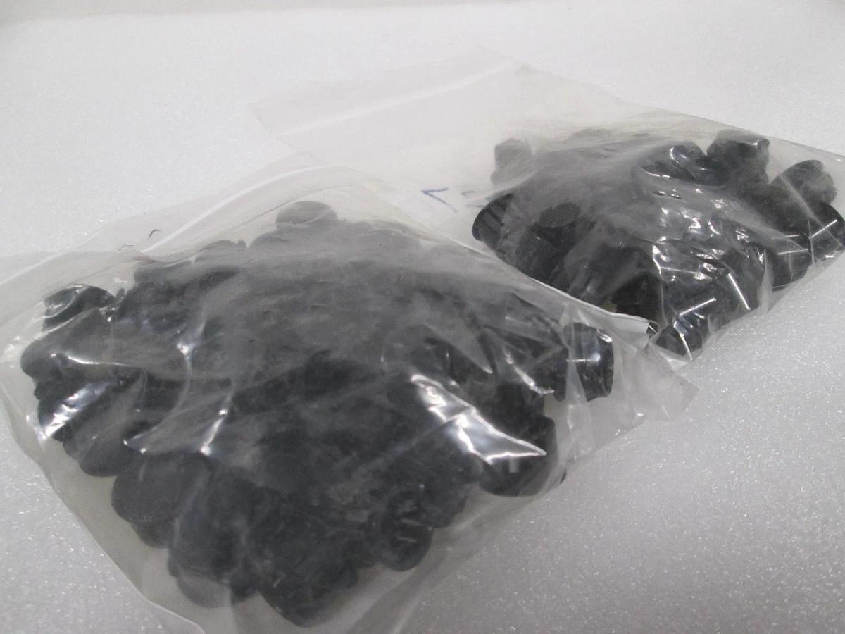 Black, Plastic Plug, 205-027, New, Lot of 89