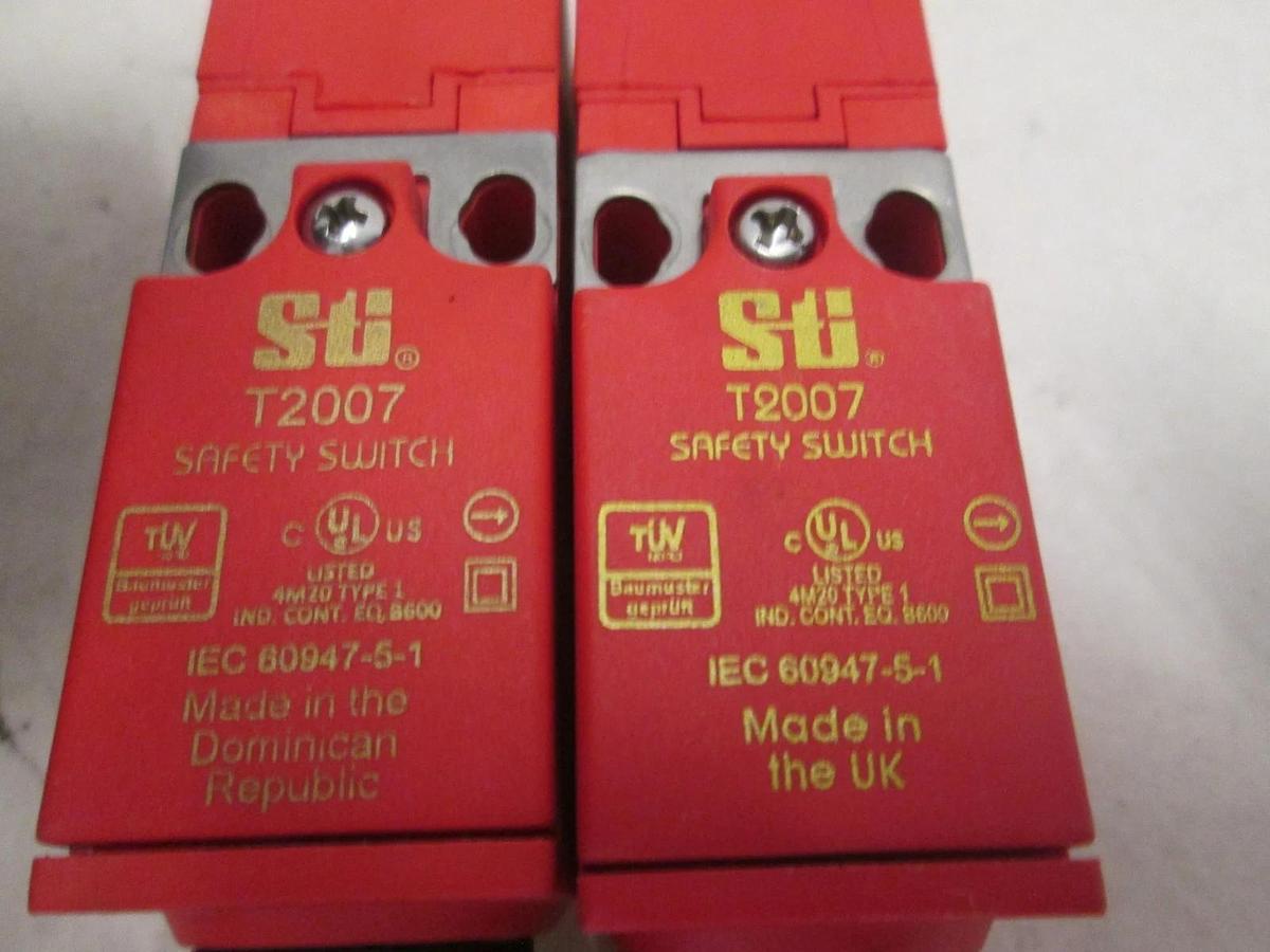 Used STI, Safety Switch, T2007, Used, Lot of 2