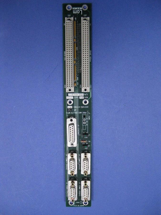 Used LAM Research 810-077364-001 Process Module, CPU I/O Interface PCB Assy