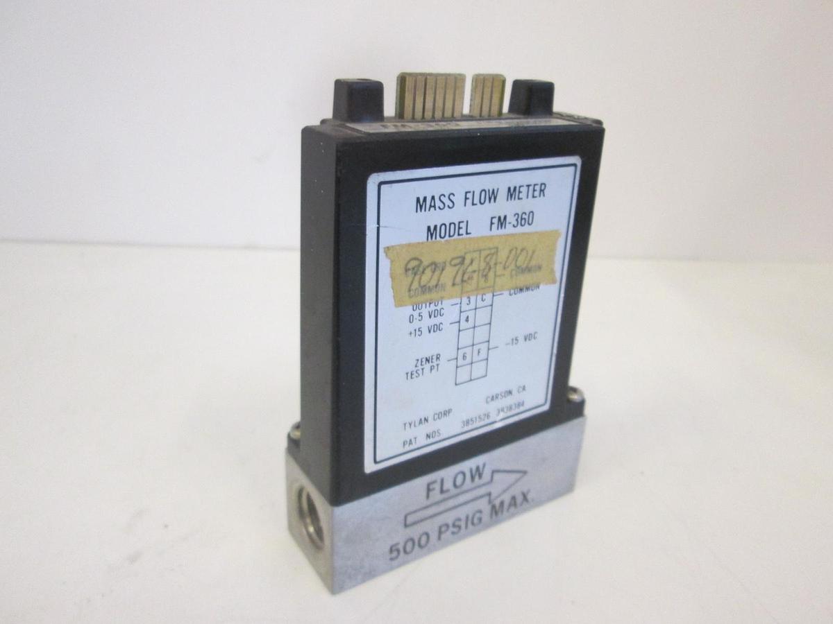 Used Tylan, FM-360, Mass Flow Controller, N2, 5 SLPM, Used