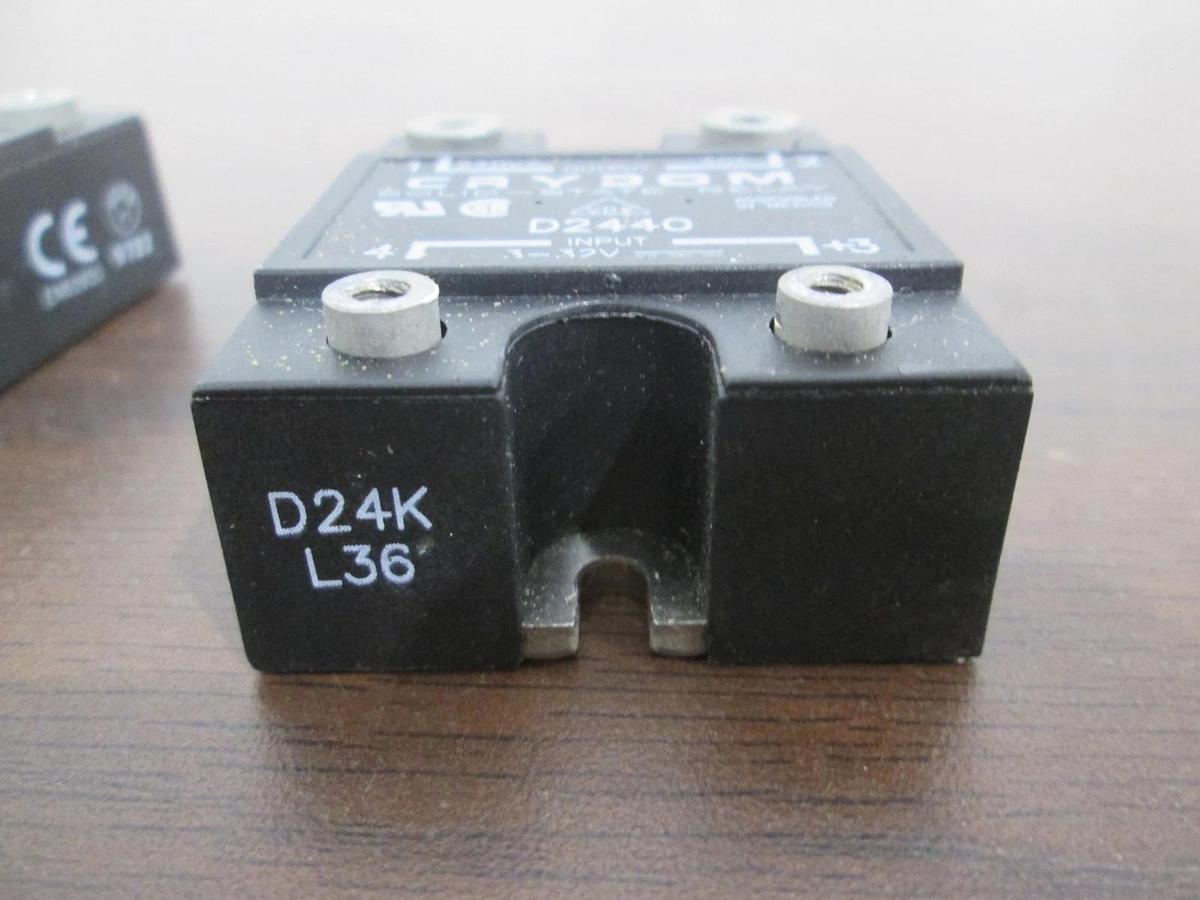 Used Crydom, D2440, Solid State Relay, Used, Lot of 2