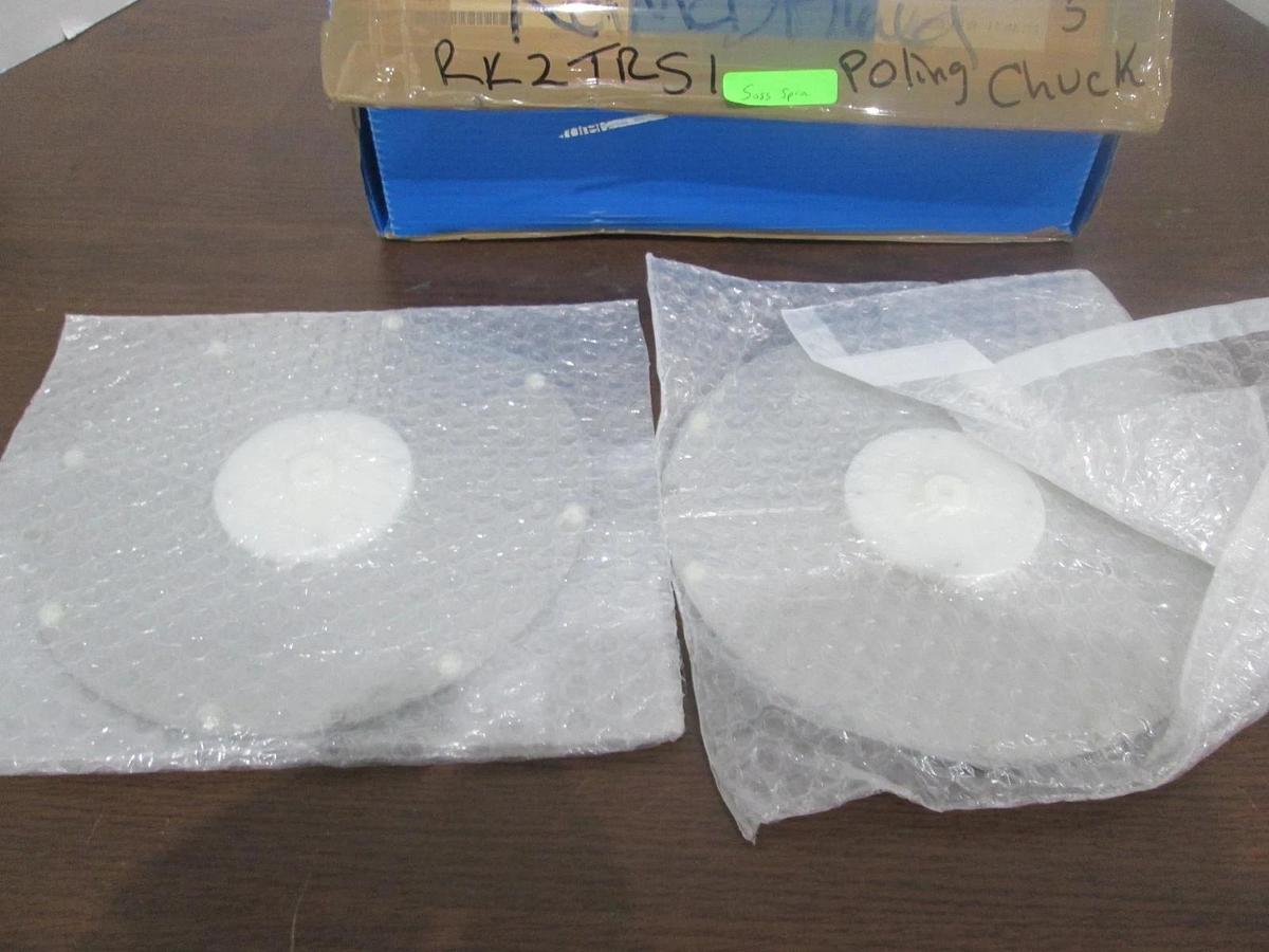 Ceramic, 5" Poling Chuck, New, Lot of 2