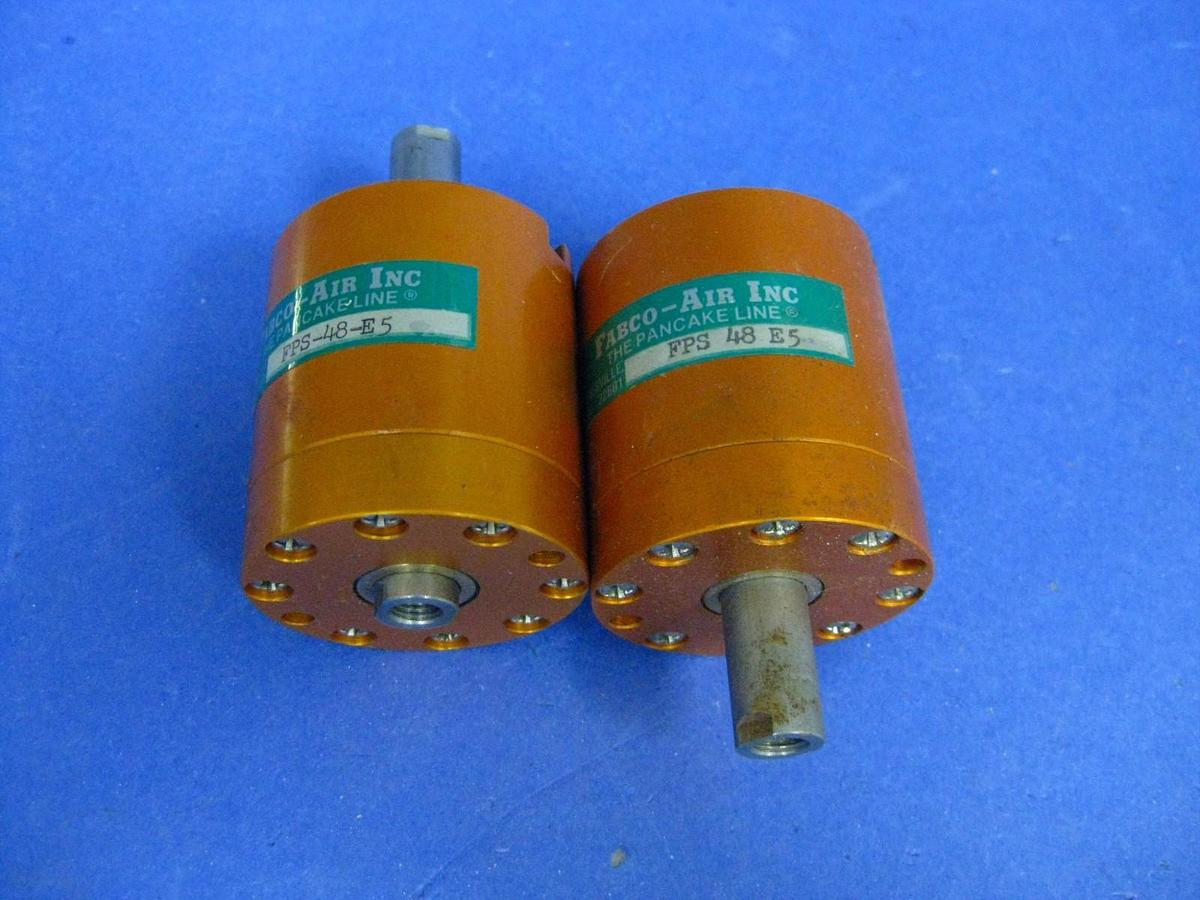 Used Fabco-Air FPS-48-E5 Cylinder Pancake - LOT of 2