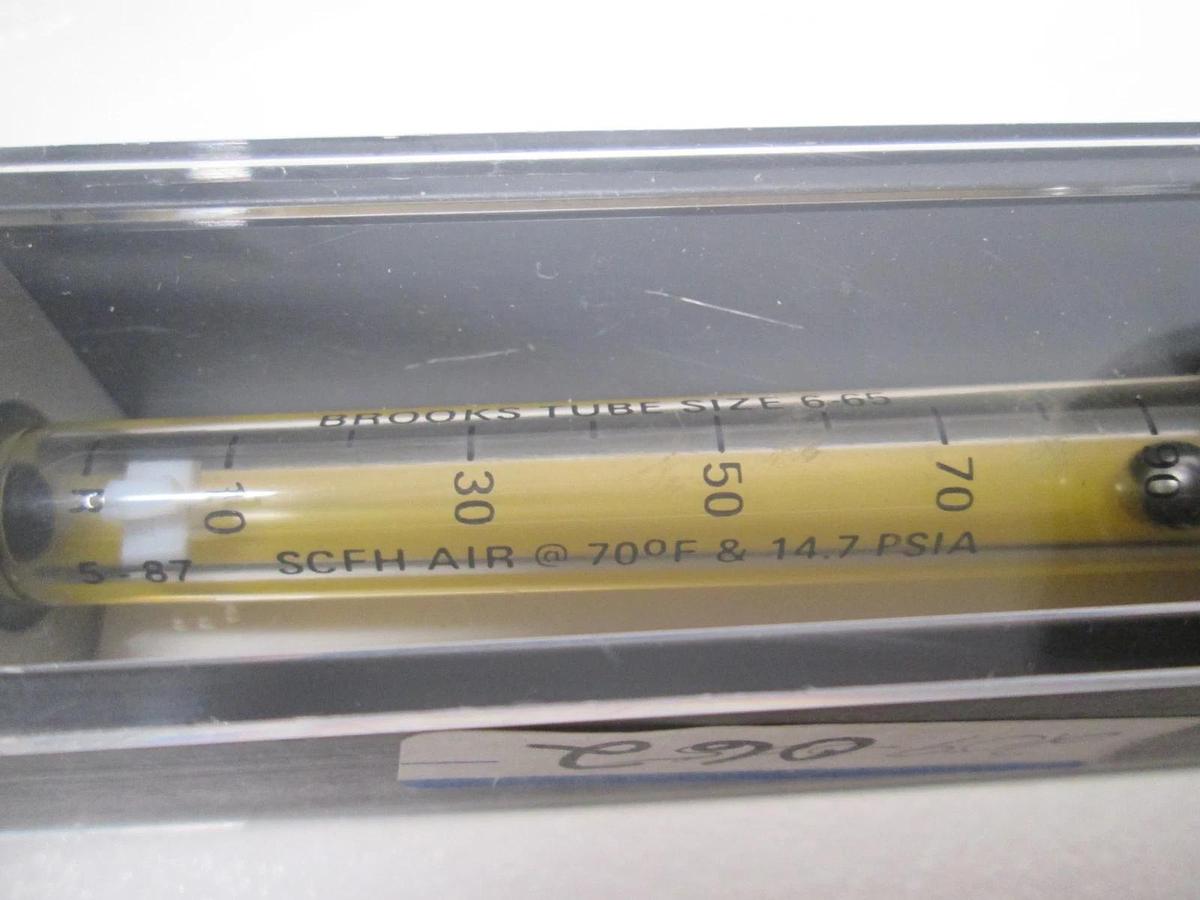 Brooks, Sho-Rate, Flowmeter, S-87, Tube Size 6.65, 0-90, New