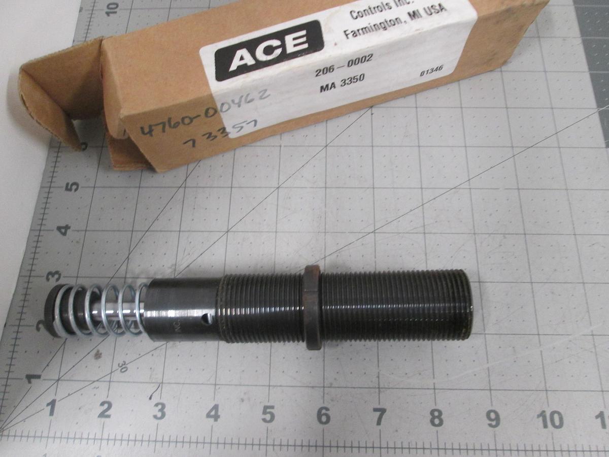 ACE Controls, MA3350, 206-0002, Adjustable Industrial Shock Absorber, 1.91" Stroke, New