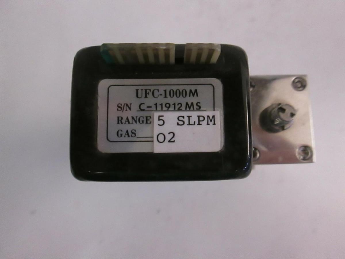 Used Unit UFC-1000M Mass Flow Controller MFC, O2, 5 SLPM