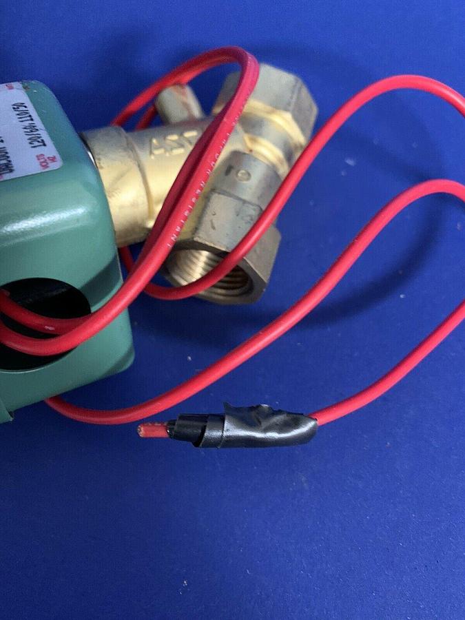 Used ASCO 8030A17VM 1/2" 2-Way Solenoid Valve, Used