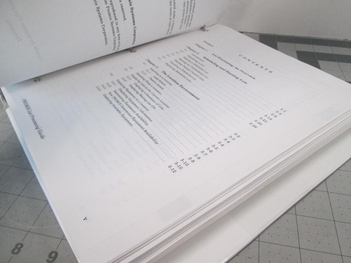Used Promis, Lot Processing Guide, v5.3, Used