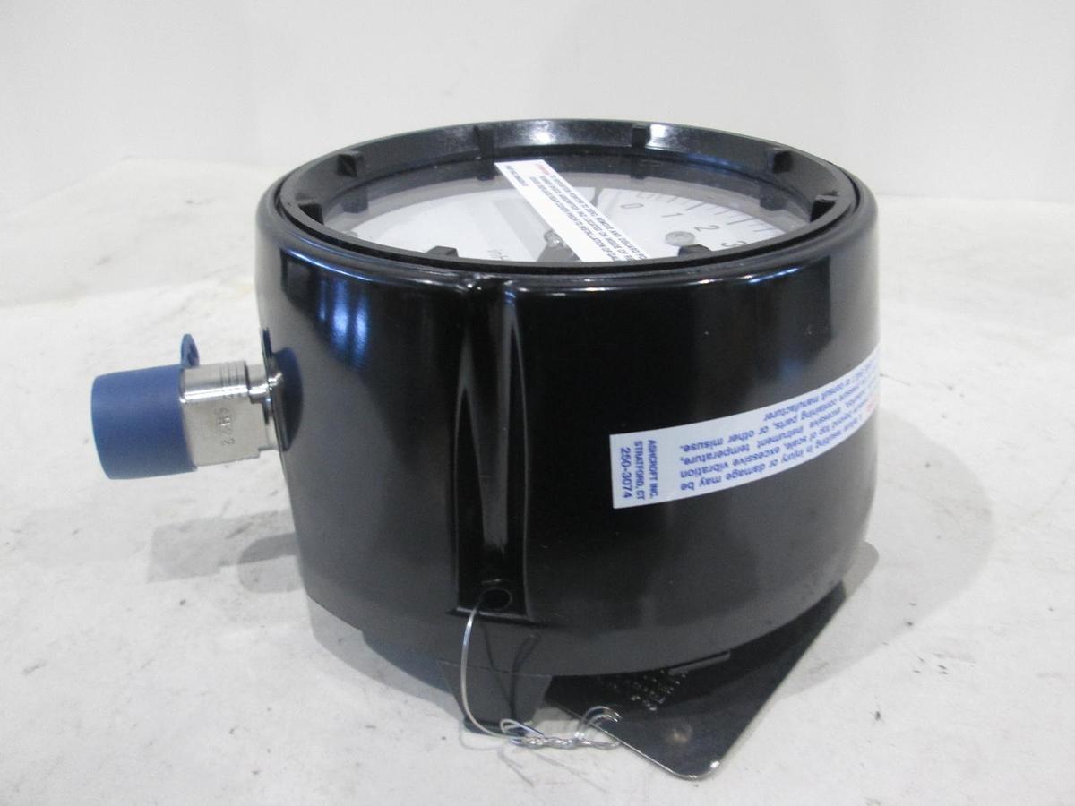 Ashcroft, Duragauge, 4-1/2", 0-5, H2O Fill, New